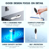 Thumbnail for 6in1 LED Laser Comb Massager for Hair Growth