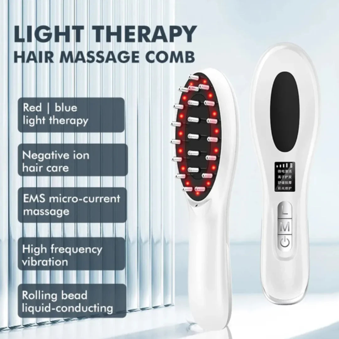 6in1 LED Laser Comb Massager for Hair Growth