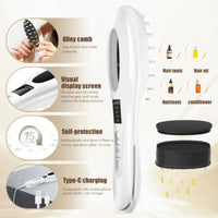 Thumbnail for 6in1 LED Laser Comb Massager for Hair Growth