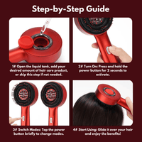 Thumbnail for Sunprox™ Red Light Therapy Scalp Massage Comb