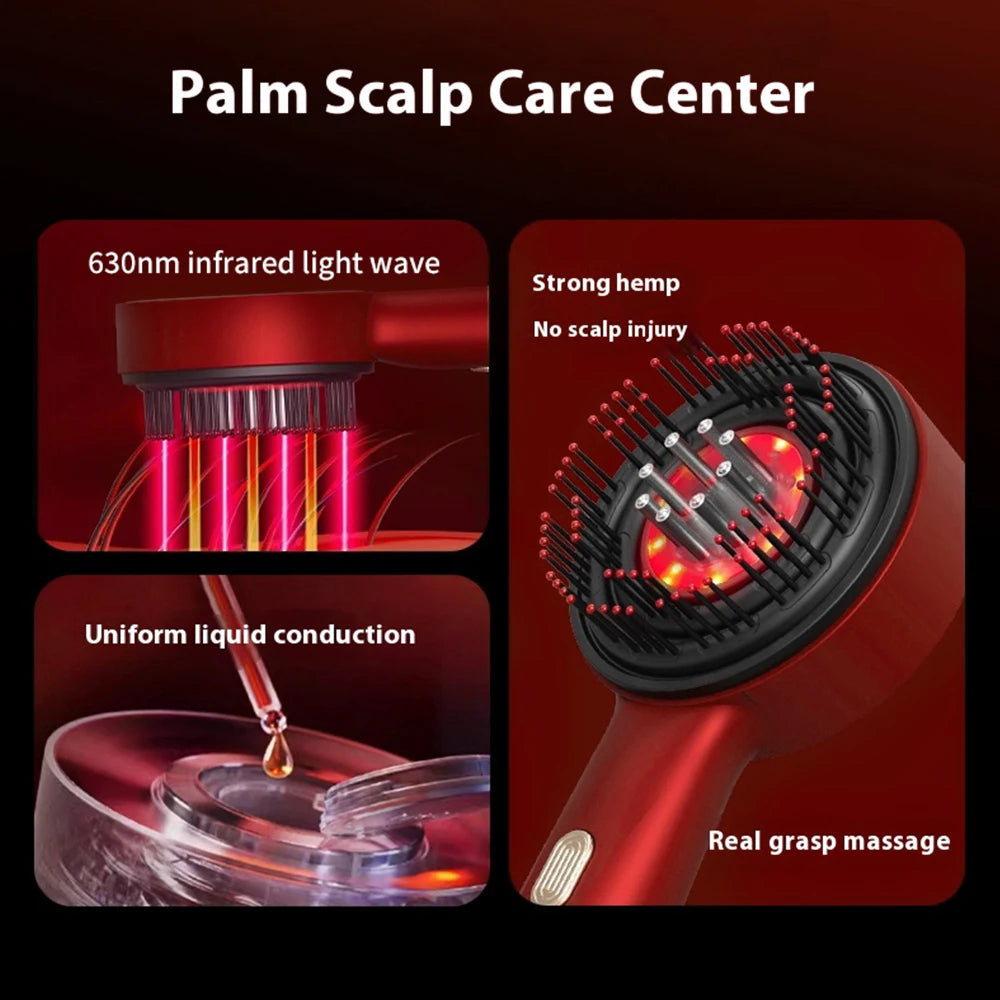 Sunprox™ Red Light Therapy Scalp Massage Comb